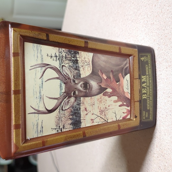 Vintage 70s Jim Beam Wildlife Collection Whiskey Bottle - Picture 2 of 10